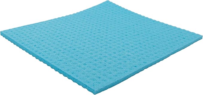 Spontex Sponge Cloth Value Pack of 8, Extremely Absorbent and Durable, Made of Viscose, Biodegradable (1 x 8 Pieces)