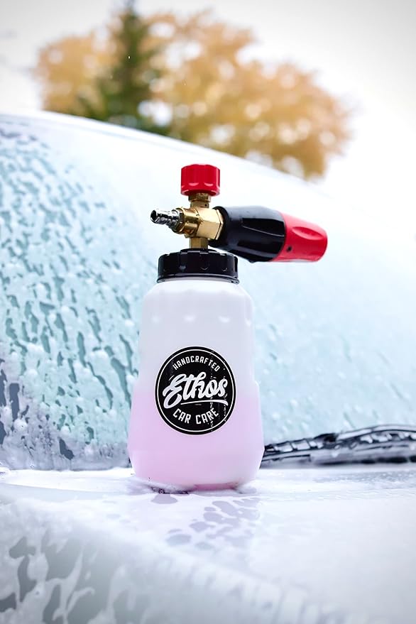 Foam Cannon Foam Cannon for Pressure Washer - Pressure Washer Foam Cannon - Car Foam Gun Adjustable Snow Foam Lance with Quick Connector