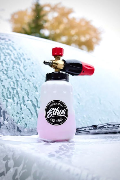 Foam Cannon Foam Cannon for Pressure Washer - Pressure Washer Foam Cannon - Car Foam Gun Adjustable Snow Foam Lance with Quick Connector