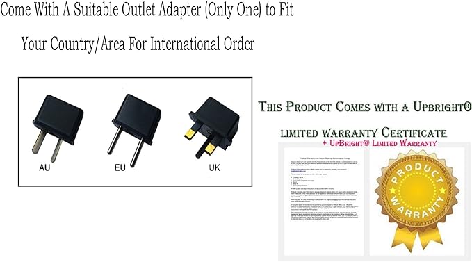 UpBright AC/DC Adapter Compatible with Powools Model PL8726 14.8V 8000mAh 14.8VDC 8Ah Lithium Li-ion Battery Pack 120W Pet Hair Handheld Vacuum Cordless Car Hand Vac Cleaner Power Supply Cord Charger