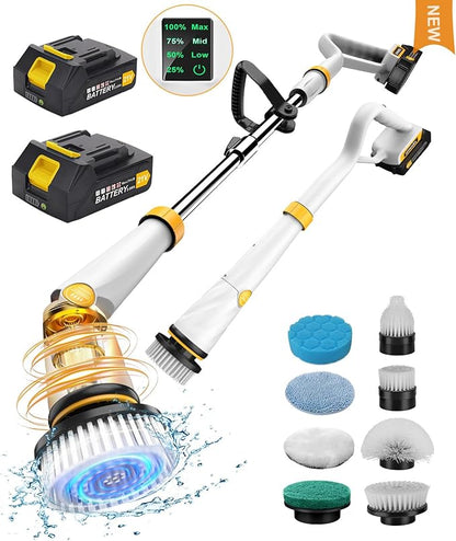 qimedo 3000 mAh Batteries Battery Electric Spin Scrubber Q3, Q1 Pro, Q2 Pro