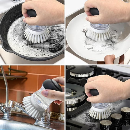 Palm Brush Refills for OXO Soap Dispensing Palm Brush, 6 Pack Palm Brush Replacement Head