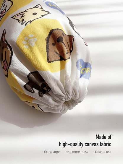 Dogs Plastic Bag Holder,Grocery Shopping Bags Storage Organizer Keeper,Dogs Lover Gifts 23" x 9"