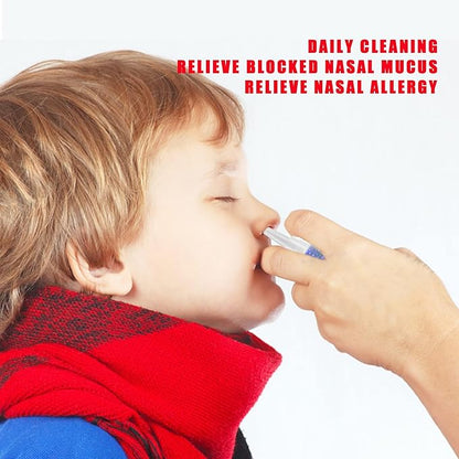 GIVAMEIHF Nasal Spray Bottles 6Pcs1oz (30ml),Empty Nasal Spray Bottle with Funnel,Dropper,Label,Cobalt Blue Glass Nose Spray Bottle,Press Spray Head Refillable Portable Fine Mist Travel Bottle