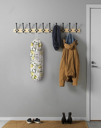 Lemon Plastic Bag Holder,Grocery Bag Holder Organizer Storage for Plastic Bags Groceries Store 23" x 9"