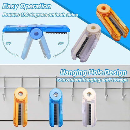 XANGNIER 4 in 1 Multifunctional Cleaning Brush,3 Pack Water Bottle Cleaner Brush,Bottle Gap Cleaner Brush,Cup Cover Cleaning Brush,Cup Crevice Cleaning Tools,Home Kitchen Cleaning Tools