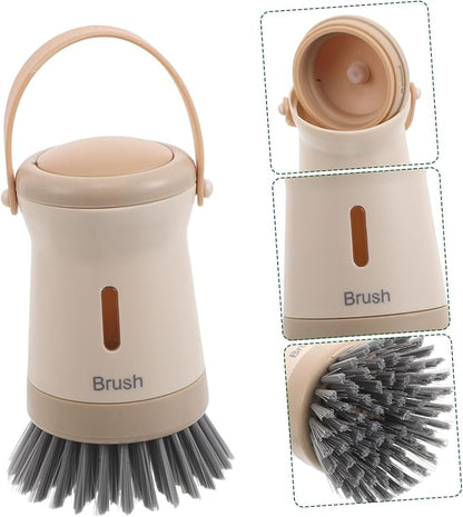 VOSAREA Liquid Adding Brush for Dishes Kitchen Dish Brush Soap Dispenser for Gentle Cleaning