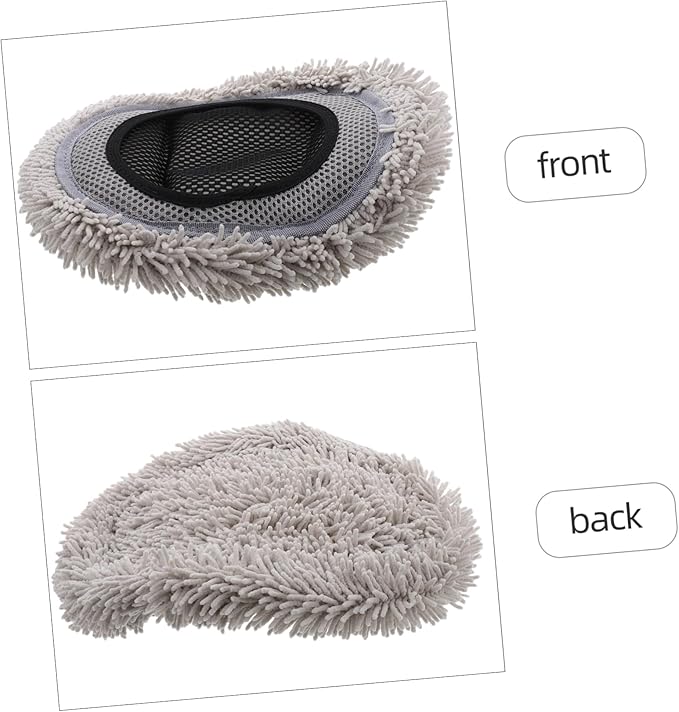 Soft Chenille Car Wash Brush Head Mop Replacement Scratch Cover Auto Cleaning Supplies Accessory