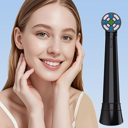 8 Pack IO Brush Head Compatible with Oral B IO 2/3/4/5/6/7/8/9/10/Deep Clean Electric Toothbrush, Replacement Heads Compatible with Oral B IO for Effective Cleaning (Black/White)