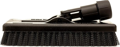 SPARTA 3638831EC03 Polyester Rectangle Scrub Brush, Floor Brush, Cleaning Brush With Swivel Head For Cleaning, 8 Inches, Black