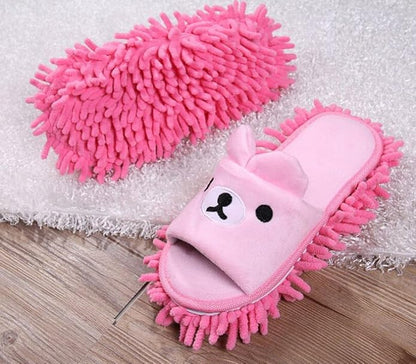 Selric Super Chenille Microfiber Washable Mop Slippers Shoes, Detachable Mopping Shoes, Floor Dust Dirt Hair Cleaner, Multi-sizes Multi-Colors Available