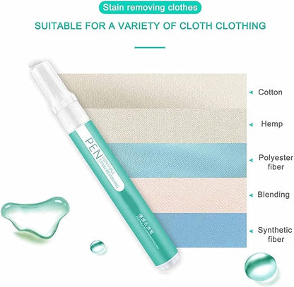 3PCS Bleach Pen for Clothing - Portable Bleach Pen for Clothing Stain Removal, Small But Powerful, Grease Stain Remover Wash Free Laundry Clean Pen, Instantly Remove Stains In Just 30 Seconds (Blue)