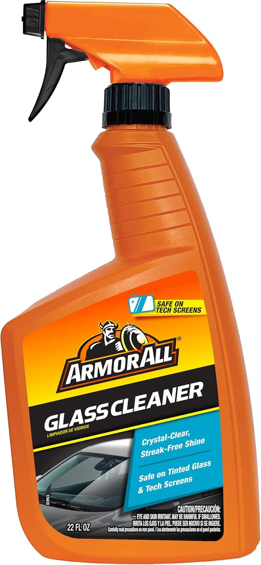 Armor All Liquid Auto Glass Cleaner, Glass Cleaners for Cars, Trucks, 22 Fl Oz Each