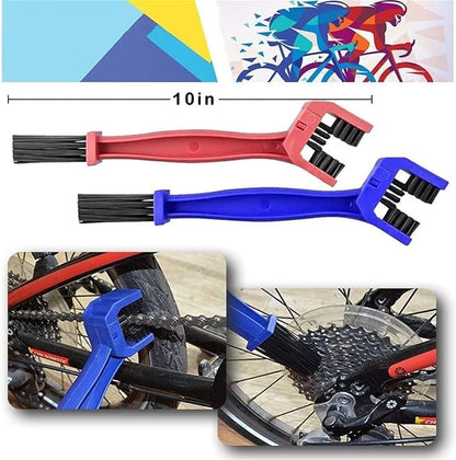 focopot Bike Cleaning Kit (9pcs), Including Chain Cleaner for Cycling,Bicycle Clean Brush Tools for Mountain/MT/Road/BMX Bike