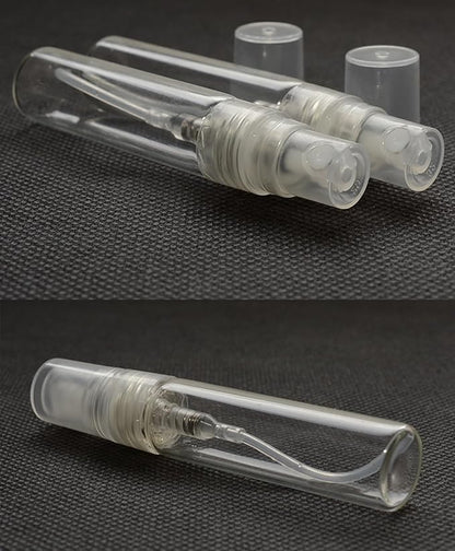 20 Pack Set 10ML Protable Refill Bulk Atomizer Spray Travel Perfume Bottle Hydrating Empty Bottle (Clear-1)