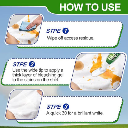 Msvvko Bleach Pen for Clothes Stain Remover Bleach Gel Pen Targeting Specific Stains Bathroom Cleaner, Shower
