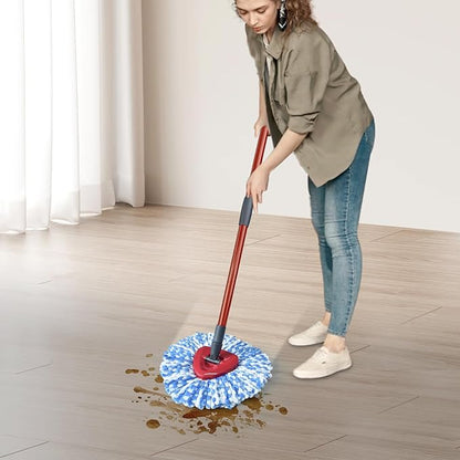 Mop Replace Head, 6 Pack Mop Heads Replacements for Oceda RinseClean 2-Tank System, Spin Mop Replacement Head, Microfiber Mop Refills, Machine Washable and Deep Cleaning (NOT for 1-Tank System)