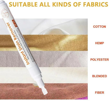 Laundry Stain Removers,4PCS New Bleach Pen,Portable Travel Bleach Pen for Clothing Stain Removal,Clothes Stain Remover Pen Grease Stain Remover Wash Free Laundry Clean Pen