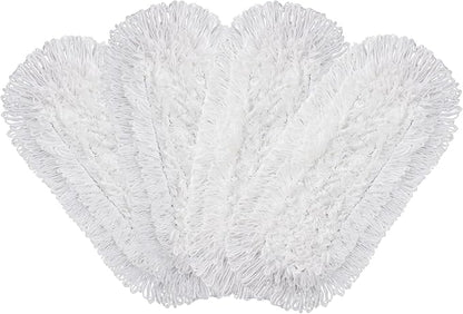CLEANHOME Microfiber Mop Pads 4 Pieces for Floor Cleaning,Fit CLEANHOME Dust Mop: B09PBPGSJ3, Full Polyester Microfiber Replacement Pads