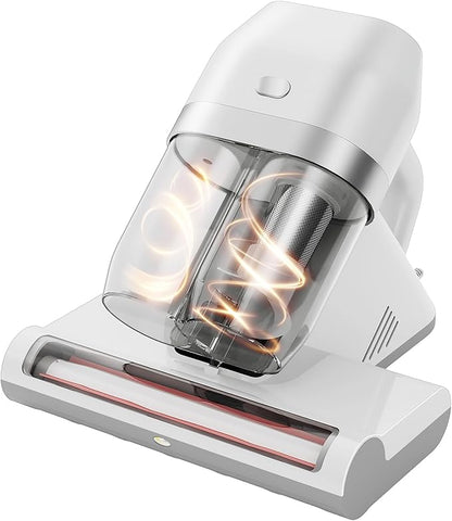 Mattress Vacuum Cleaner, Bed Vacuum Cleaner with UV & Ultrasonic, 16Kpa Suction Handheld Bed Vacuums with High Heating Tech, Effectively Clean Up Bed, Pillows, Sofas, Carpets, 550W