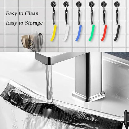 TuTuYa 10PCS Crevice Cleaning Brush Set, Gap Cleaning Brushes for Groove, Window, Gap, Tiles, Bathroom, Faucet, Sink, Stove, Cup ﻿ ﻿ ﻿ ﻿ ﻿ ﻿ ﻿