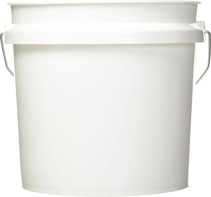 Leaktite 744456 1-Gallon White Plastic Pail Paint Pail/Container