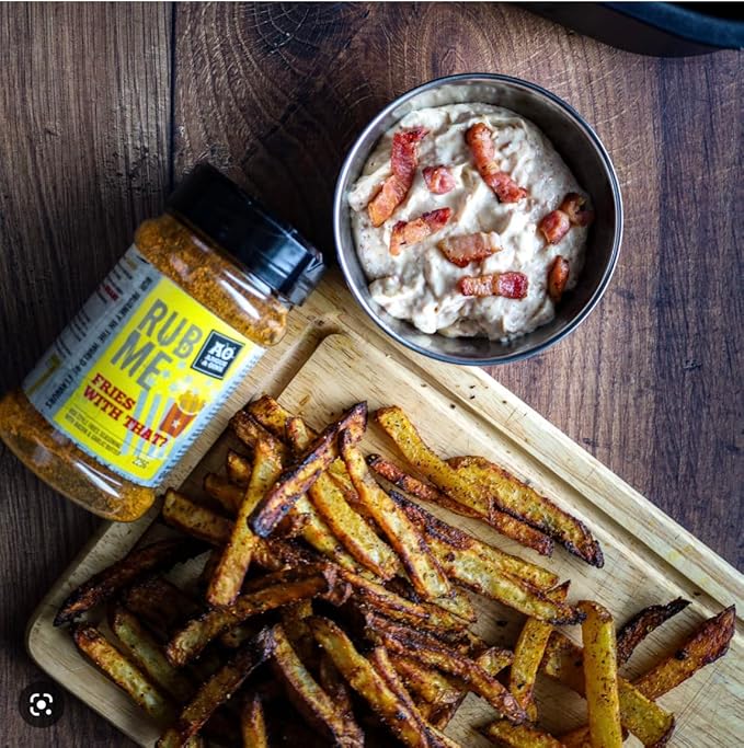 Angus & Oink Gift Set | Steak & Burger Gift Box | 1 x Texas Steak SPG 250G | 1 x Fries With That? 225G | 1 x Gaucho Chimmichuri Seasoning 220G | 1 x Montreal & Burger 250G | BBQ Seasonings