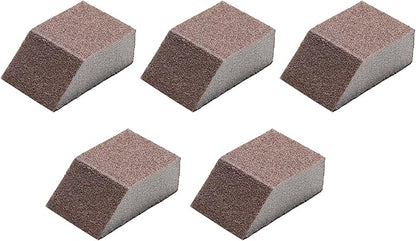 Sanding Sponge, Heavy Duty Magic Eraser Sponges & Abrasive Scouring Pads for Drywall Sanding, Rust Removal, Stainless Steel Pot Cleaner, Wood Sanding Block for Household