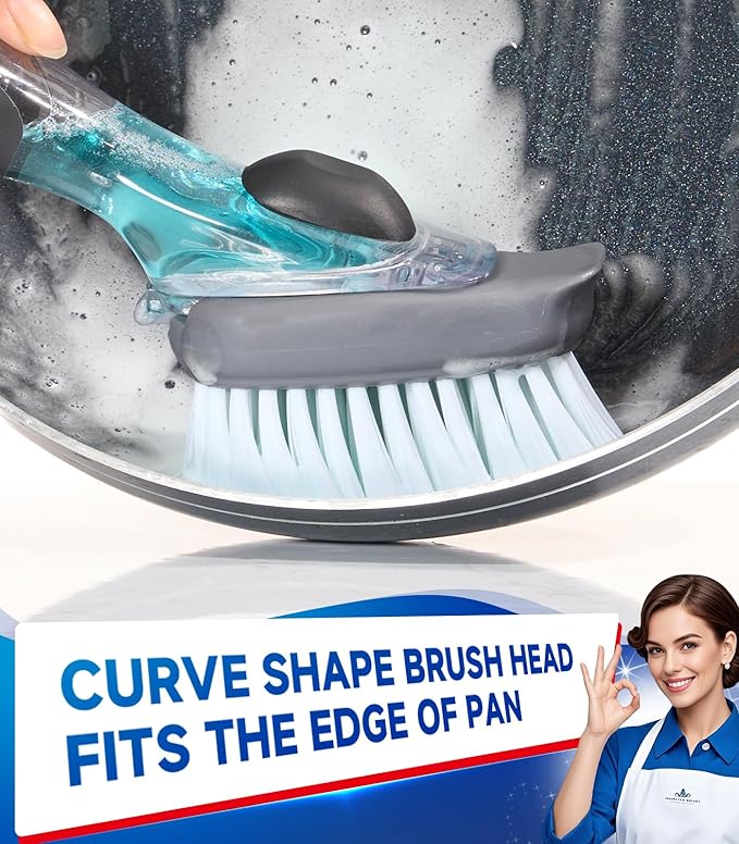 Dish Brush Replacement for OXO | Refill Head for OXO Dish Brush | Kitchen Dish Brush Replacement Head, Dish Scrub Brush Kitchen Gadgets Scrubbers