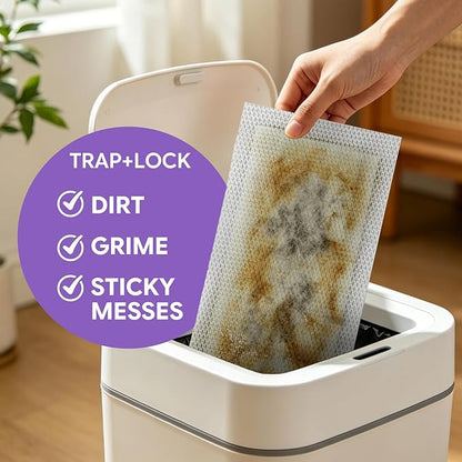 Spray Mop Pad Refill Compatible with Swiffer WetJet Multi Surface Cleaner, Disposable Multi-Layers Mopping Pads for All Hard Surface, Especially Hardwood Floor, High Thickness & High Absorbent, 40 pcs