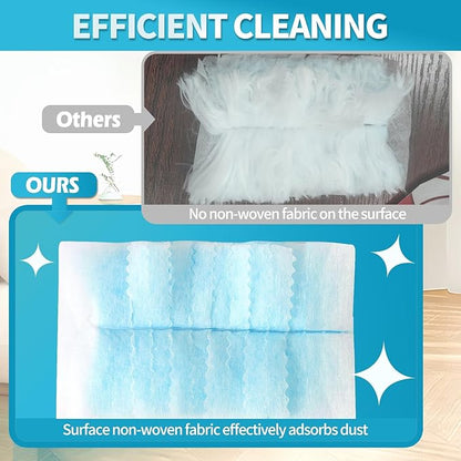 Disposable Microfiber Feather Duster Refills, Multi-Surface Duster Compatible with Swiffer Dusters Handle, 30 Count, Unscented