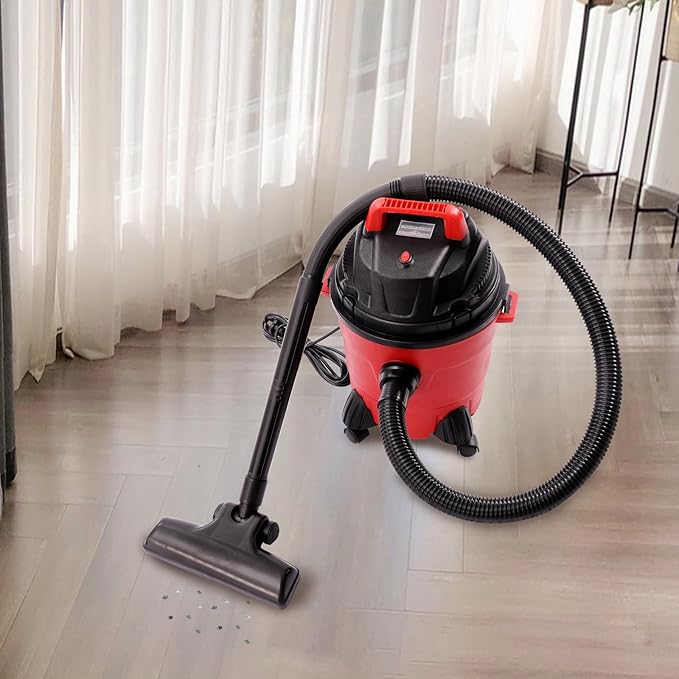 Wet Dry Vacuum 1000W 4Gal, Heavy-Duty Shop Vacuum w/Filter - Portable 3-in-1 Function for Garage, Car & Workshop, 39ft Cleaning Diameter