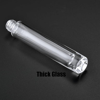 10ml Glass Spray Bottle, Thick Glass Atomizer, Perfume Decanter Kit, Small Travel Perfume Atomizer Bottle Refillable (8PCS, Black)
