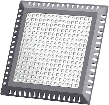 Shower Drain Hair Catcher/Drain Strainer/Shower Drain Cover for Bathroom Floor Drain, Stainless Steel and Silicone (Patented Product)