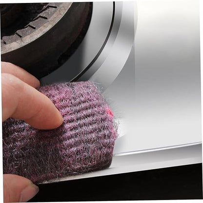 Steel Wool Scrubber 20Pcs Steel Wool Soap Pads Pre-Soaped Pan Scrubber Effective Clean Soap Pads Non Scratch Metal Scouring Pads Sponges Washing Up for Cleaning Pots Pans Ovens Tough Kitchen Grease