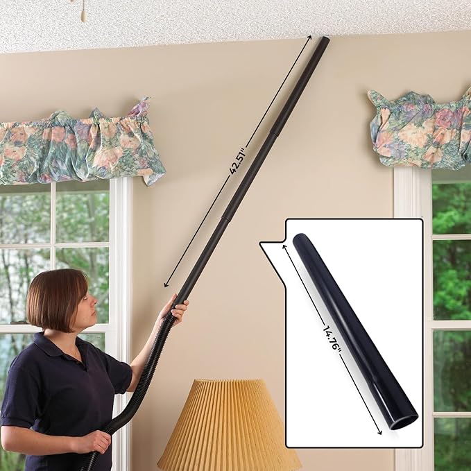 for Shark Navigator NV360 NV356E NV352 NV350 NV355 Vacuum: Hardwood Floor Brush Head, Horsehair Dust Brush Attachment plus Vacuum Extension Wands (for Shark Navigator NV360 NV356E NV352 NV350 NV355)