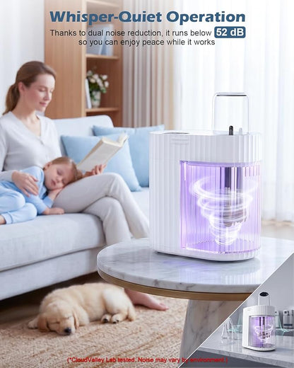 CloudValley Electric Makeup Brush Cleaner Machine, Automatic Fast Deep Clean & Dryer, Low Noise Portable Beauty Brush Cleaning Tool, Daily Easy Use for Makeup Lovers & Professional Makeup Artists