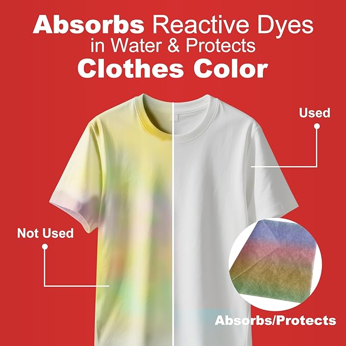 Laundry Color Catchers Sheet 50 Count,Color Catchers for Laundry Allow Clothes Mixed Washes and Prevents Color Run,Color Grabber Laundry Sheets,Fragrance Free Color Remover for Clothes