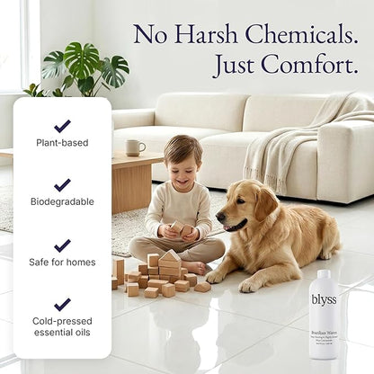Mop Soap Brazilian Waves, Floor Cleaner for Mopping, Luxury Scented Mop Soap, LVP Vinyl Laminate and Hardwood Floor Cleaner Solution, Plant Powered Floor Cleaner