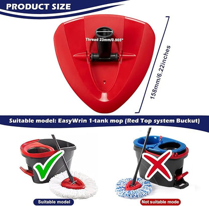 Spin Mop Replacement Base Compatible with O-Ceda Easy Wrin 1 Tank System, Replacement Base for Spin Mop Head