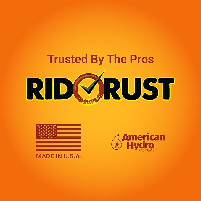 American Hydro Systems 2662 Rid O' Rust Liquid Rust Stain Remover, 1 Gallon