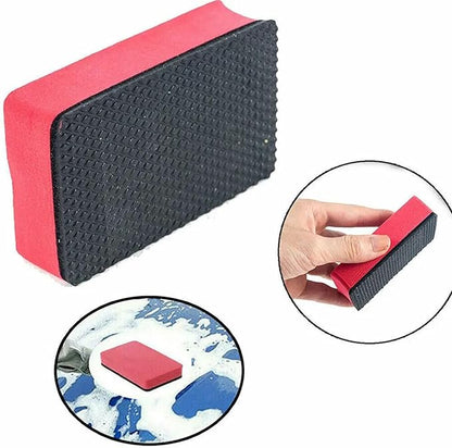 Car Wash Mud Magic Clay Sponge Bar Block Pad Cleaning Eraser Wax Polisher Tool Remove Contaminants Car Wash