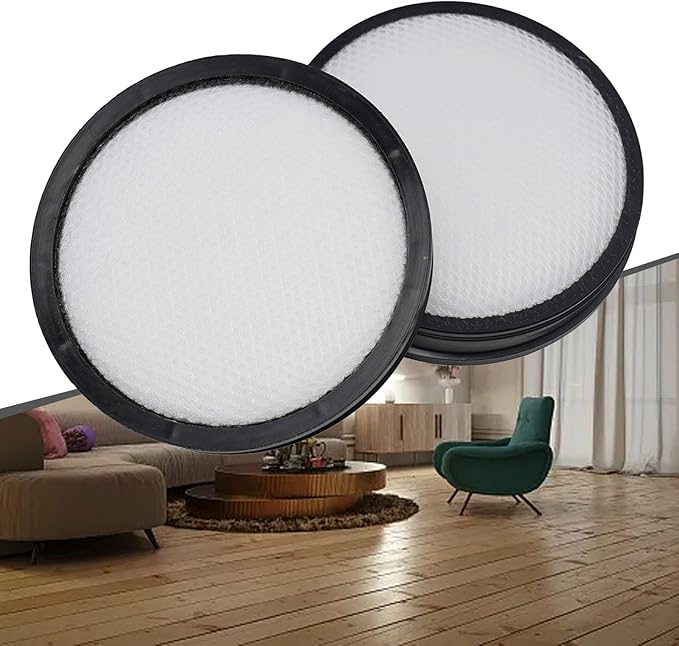 for HarT Replacement HEPA Filter for HART 20V Cordless-Stick Vacuum HPSV01, Captures Dust, Dander, and Particles 0.3µm and Above(4 Pack)