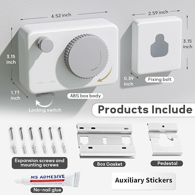 Retractable Clothesline Indoor, Clothes Line Outdoors, Clothesline with Anti-Sagging Function, 165inch Stainless Steel Clothes Drying Line, Can Be Installed in Balcony, Bathroom, Laundry Room