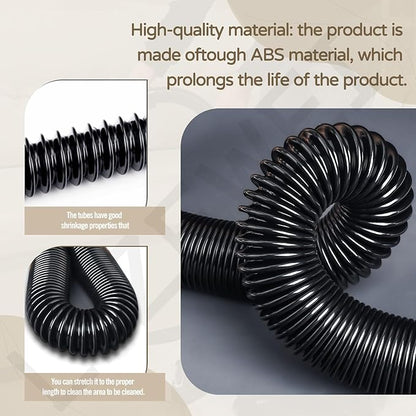 14-37-0105 18V Wet/dry Vac Hose Assembly with Universal Attachments Adapter Kit for 18v/28v Vacuum 0880-20 0970-20 (Internal Storage), Use to Pick Up Dust and Debris