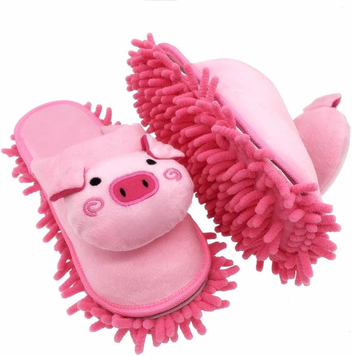 Selric Super Chenille Microfiber Washable Mop Slippers Shoes, Detachable Mopping Shoes, Floor Dust Dirt Hair Cleaner, Multi-sizes Multi-Colors Available