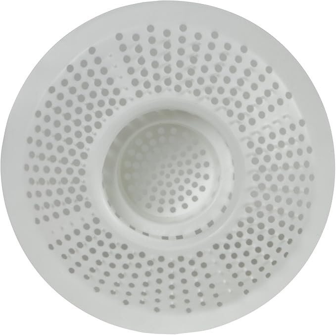 Evriholder Hairstopper 1pk, Plastic Drain Protector for Bathtubs & Showers, Pack of 1