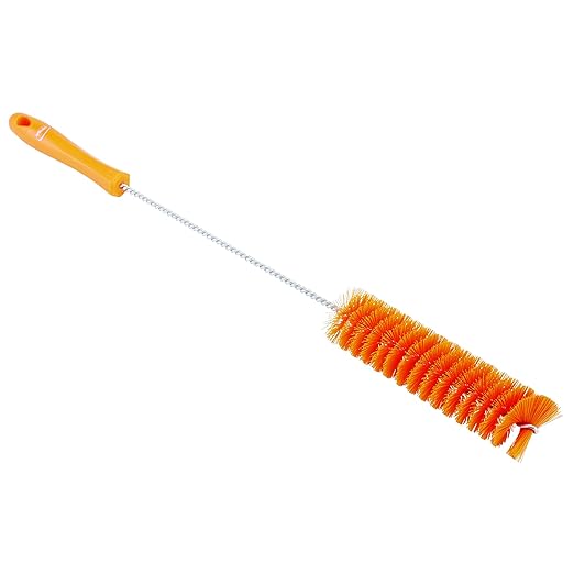 Vikan 53787 Tube Cleaner- 1.6" x 20", Orange