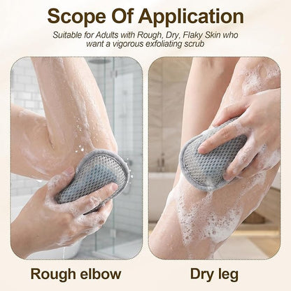 4 Pcs Mesh Soap Bag Soap Saver for Bar Soaps Double Layer Exfoliating Pouch with Drawstring Gentle Foaming Drying Better Than Soaps Holder for Shower Body Facial