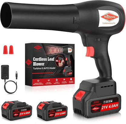 Leaf Blower Cordless with Battery and Charger, 1000,000 RPM,One-Touch Lock Mode, Lightweight Handheld Design,Blower for Patio Cleaning,car Blowing Water, Blowing Leaves and Dust